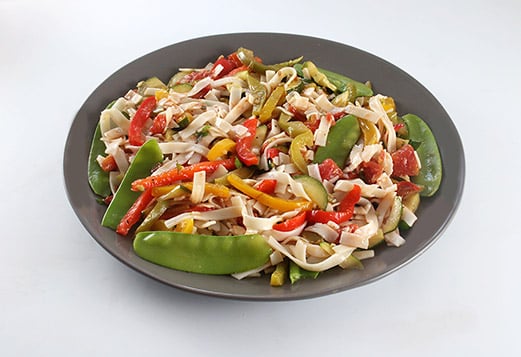 Madras Rice Noodle Primavera