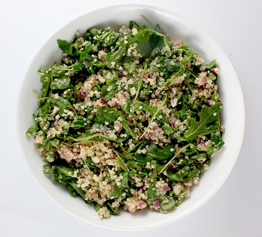 Quinoa with Arugula-Watercress